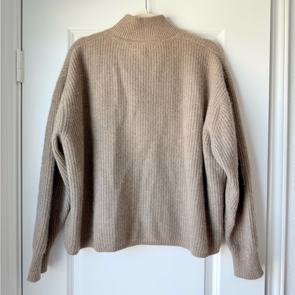 Jenni kayne cashmere half zip sweater - Picture 7 of 8